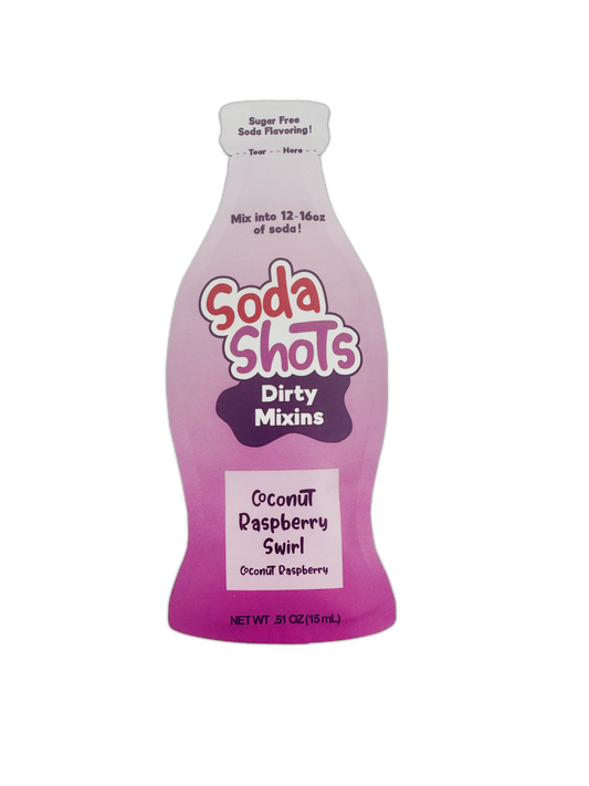 Coconut Raspberry Swirl